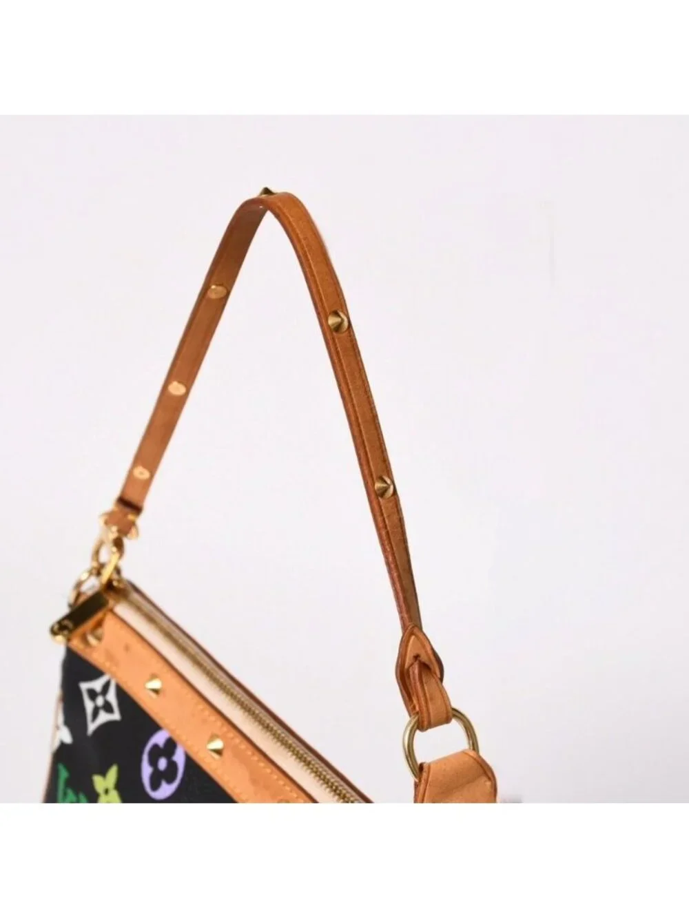 Louis Vuitton Pochette Accessoires Pouch Monogram Multicolor Black